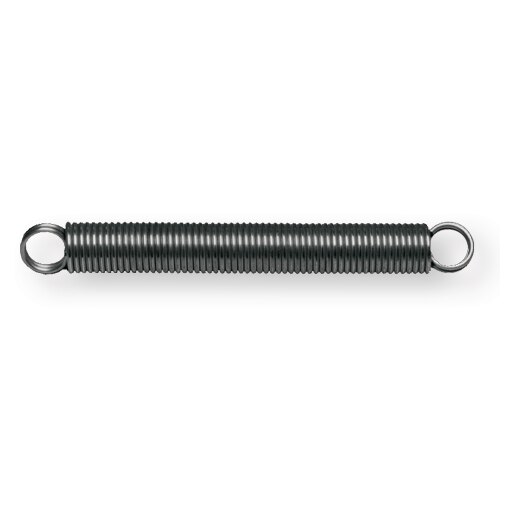 Zugfeder DIN2097 1x8x55 verzinkt, 18 Stück